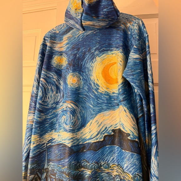 BlackMilk Van Gogh Starry Night Slouchy - Picture 7 of 14